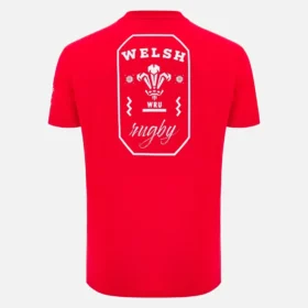 Welsh Rugby 2025/26 Rood Fan-T-shirt