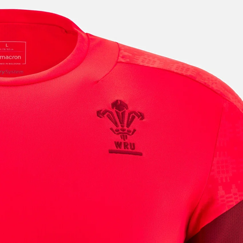 Welsh Rugby 2025/26 Rood T-shirt Welsh Rugby 2025/26 Rood T-shirt