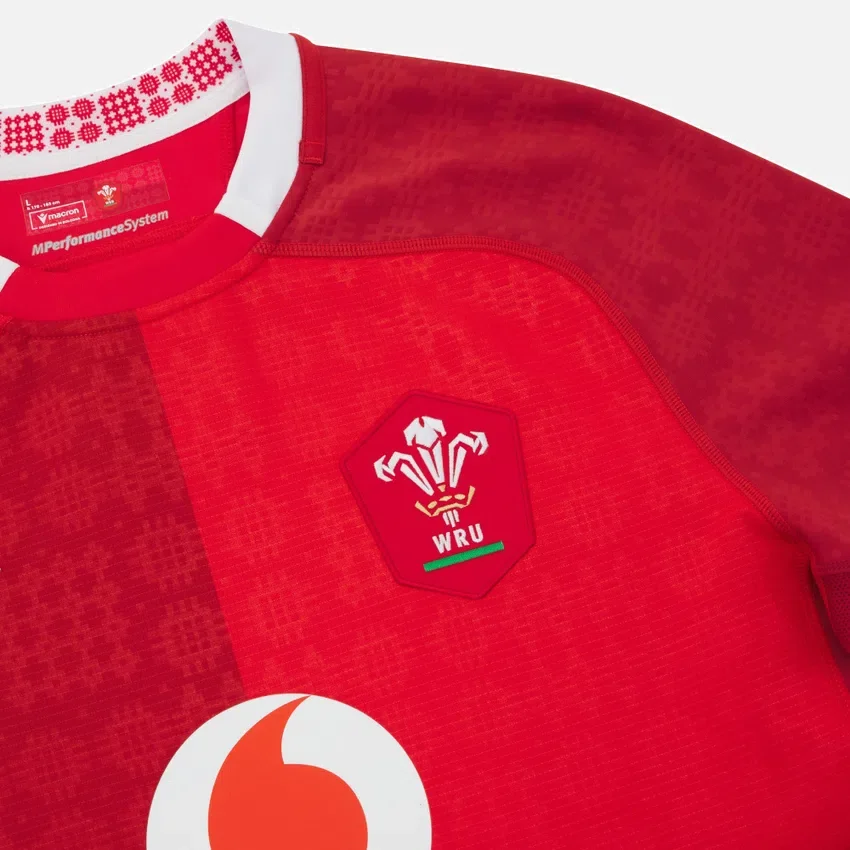 Welsh Rugby 2025/26 thuisshirt Welsh Rugby 2025/26 thuisshirt