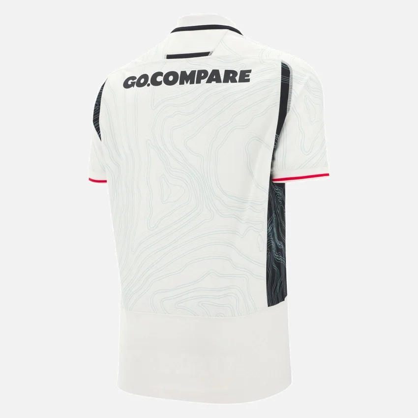Welsh Rugby 2025/26 Uitwedstrijd Replica Overhemd Welsh Rugby 2025/26 Uitwedstrijd Replica Overhemd