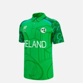 Wereldkampioenschap 2026 Ierland Cricket Team T-20 Junior wedstrijdshirt Wereldkampioenschap 2026 Ierland Cricket Team T-20 Junior wedstrijdshirt