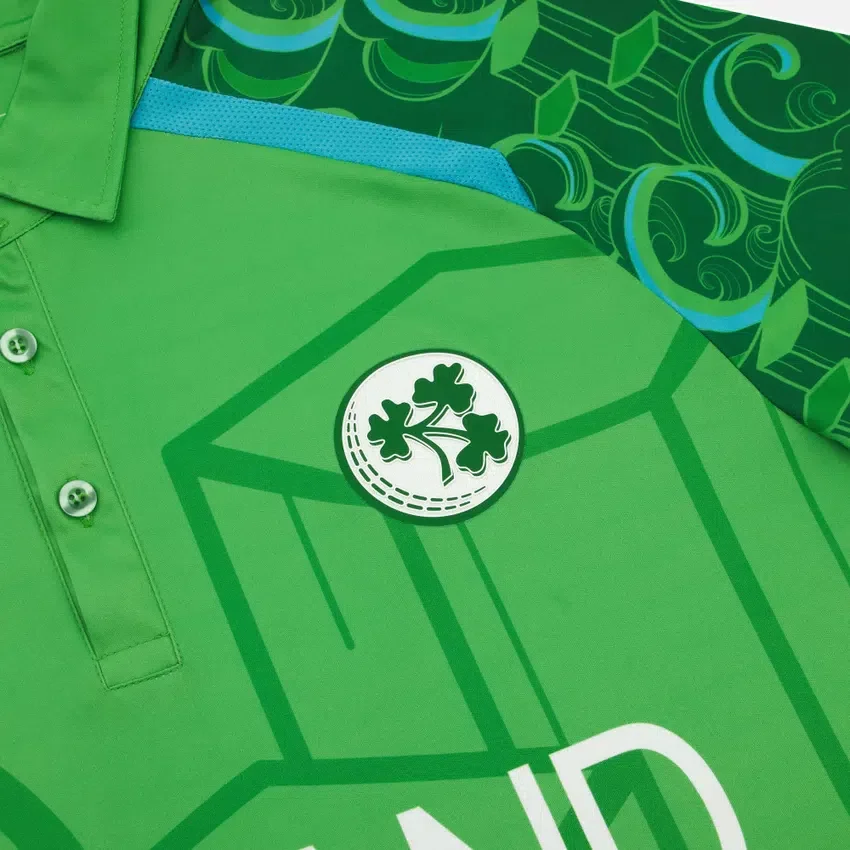 Wereldkampioenschap 2026 Ierland Cricket Team T-20 Junior wedstrijdshirt Wereldkampioenschap 2026 Ierland Cricket Team T-20 Junior wedstrijdshirt