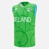 Wereldkampioenschap 2026 Ierland Cricket Team T-20 mouwloze Hoodie Wereldkampioenschap 2026 Ierland Cricket Team T-20 mouwloze Hoodie