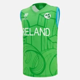 Wereldkampioenschap 2026 Ierland Cricket Team T-20 mouwloze Hoodie
