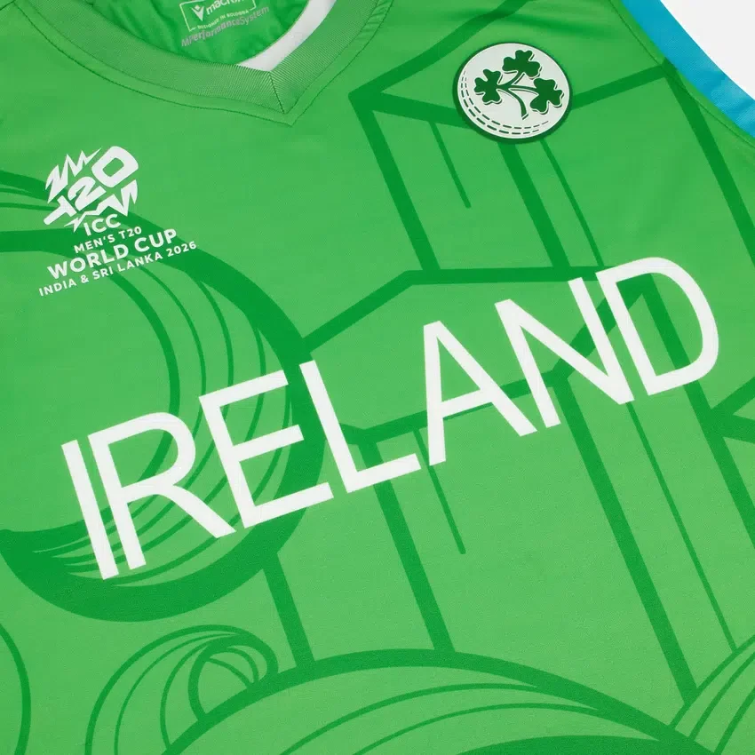 Wereldkampioenschap 2026 Ierland Cricket Team T-20 mouwloze Hoodie Wereldkampioenschap 2026 Ierland Cricket Team T-20 mouwloze Hoodie