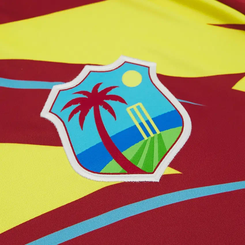 Wereldkampioenschap 2026 West-Indië Cricket T-20 Junior wedstrijdshirt Wereldkampioenschap 2026 West-Indië Cricket T-20 Junior wedstrijdshirt