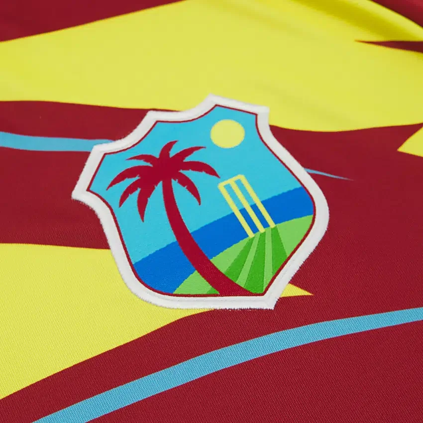 Wereldkampioenschap 2026 West-Indië Cricket T-20 Wedstrijdshirt Wereldkampioenschap 2026 West-Indië Cricket T-20 Wedstrijdshirt