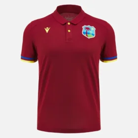 West Indies Cricket 2025/26 reispolo voor volwassenen