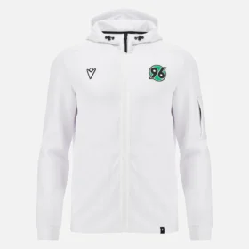 Wit Hannover 96 2025/26 Anthem Athleisure-jas