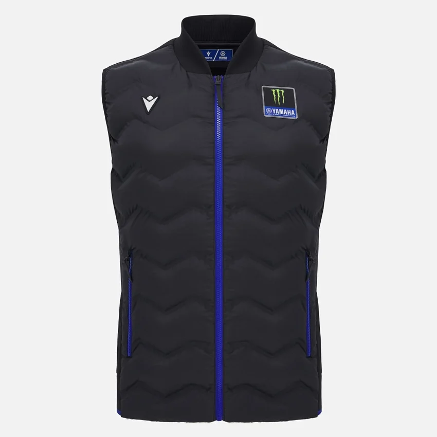 Yamaha Factory Racing 2025 gewatteerd bodywarmer voor heren Yamaha Factory Racing 2025 gewatteerd bodywarmer voor heren