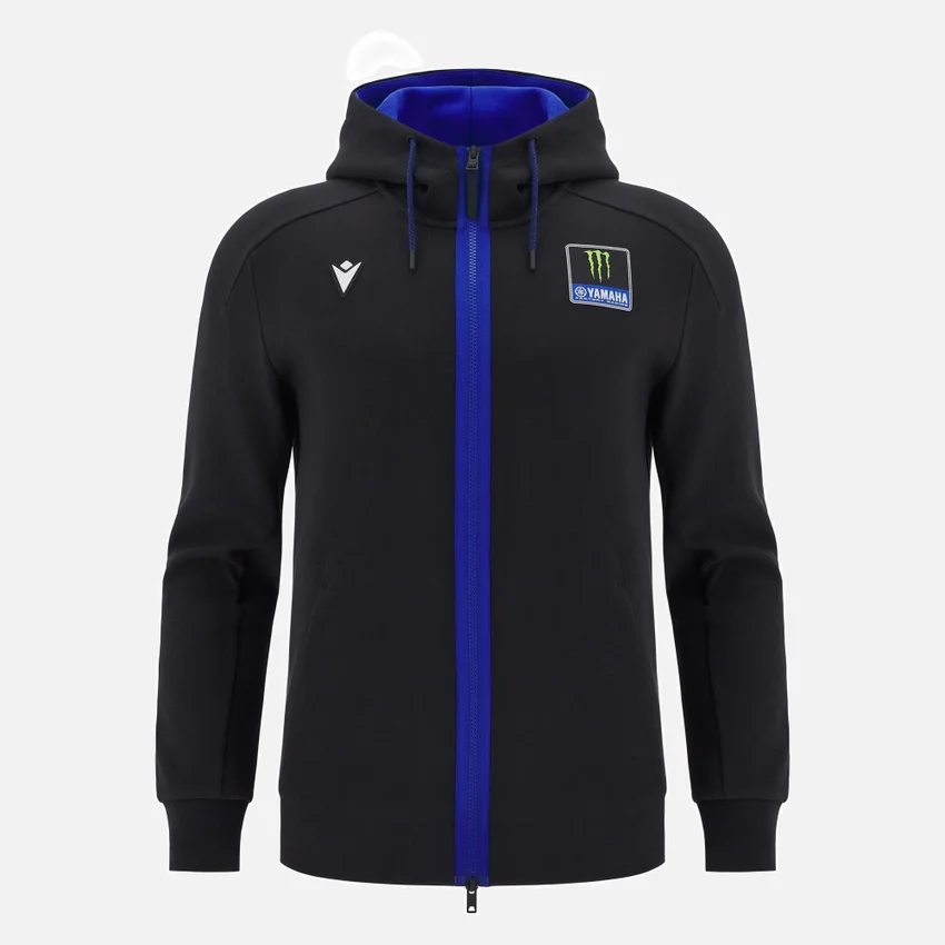 Yamaha Factory Racing 2025 heren-sweatshirt met doorlopende rits Yamaha Factory Racing 2025 heren-sweatshirt met doorlopende rits