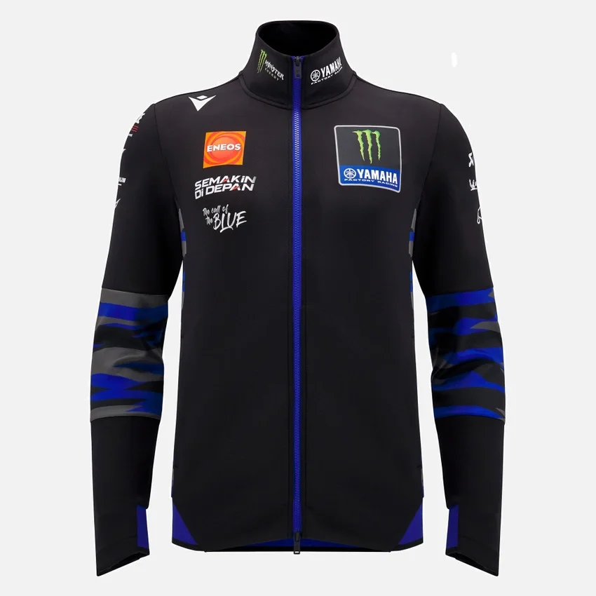 Yamaha Factory Racing 2025 heren-sweatshirt met doorlopende rits Yamaha Factory Racing 2025 heren-sweatshirt met doorlopende rits