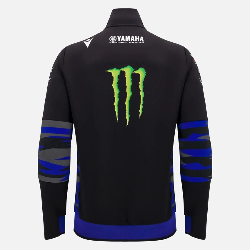 Yamaha Factory Racing 2025 heren-sweatshirt met doorlopende rits Yamaha Factory Racing 2025 heren-sweatshirt met doorlopende rits