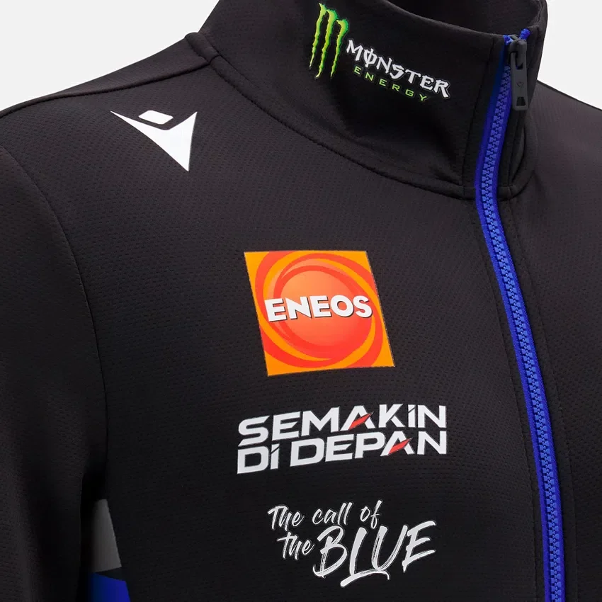 Yamaha Factory Racing 2025 heren-sweatshirt met doorlopende rits Yamaha Factory Racing 2025 heren-sweatshirt met doorlopende rits