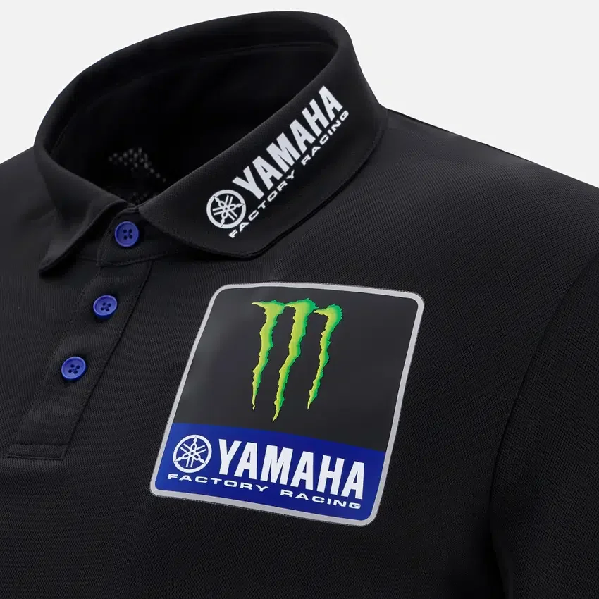Yamaha Factory Racing 2025 herenpoloshirt Yamaha Factory Racing 2025 herenpoloshirt