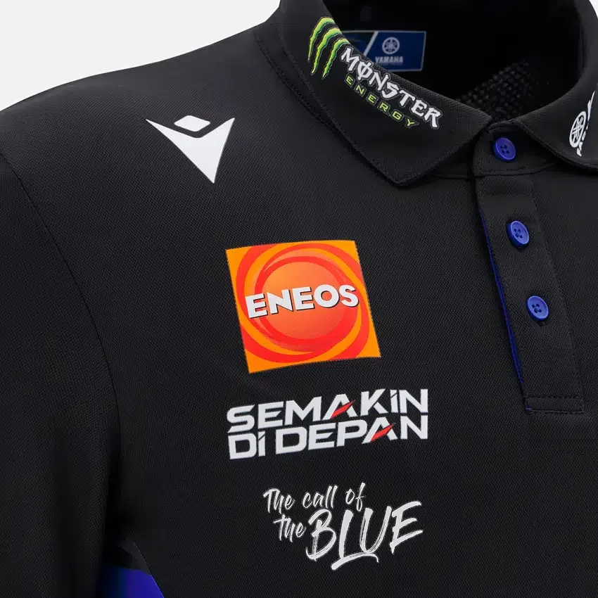 Yamaha Factory Racing 2025 herenpoloshirt Yamaha Factory Racing 2025 herenpoloshirt
