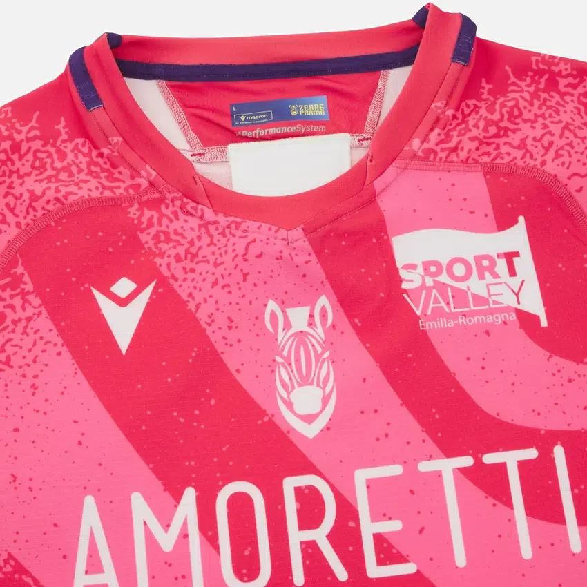 Zebre Parma 2025/26 authentiek derde wedstrijdoverhemd voor volwassenen Zebre Parma 2025/26 authentiek derde wedstrijdoverhemd voor volwassenen