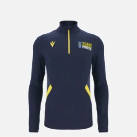 Zebre Parma 2025/26 Junior trainingssweatshirt met 1/4 rits