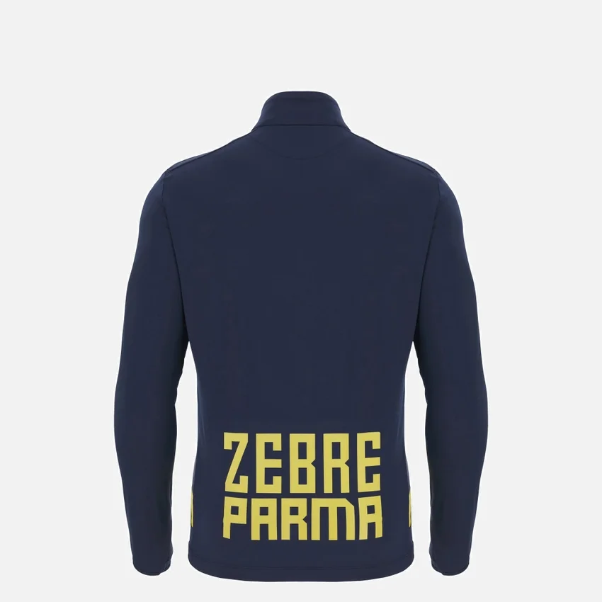 Zebre Parma 2025/26 Junior trainingssweatshirt met 1/4 rits Zebre Parma 2025/26 Junior trainingssweatshirt met 1/4 rits