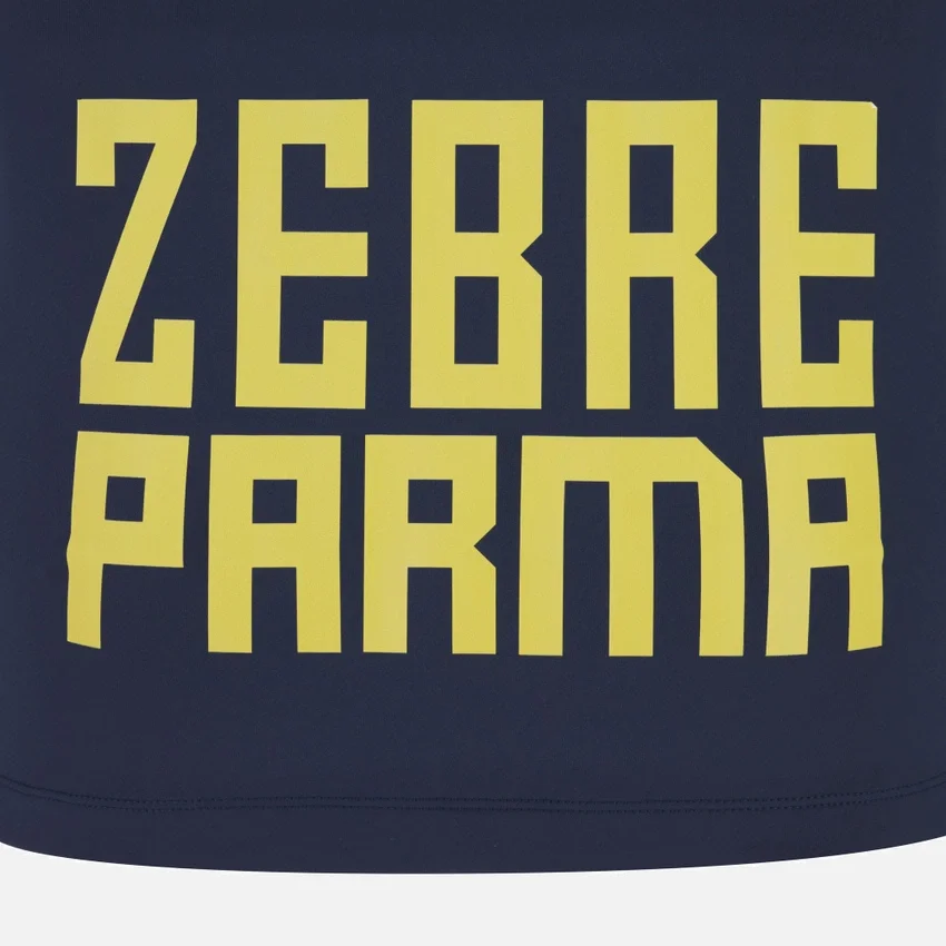 Zebre Parma 2025/26 Junior trainingssweatshirt met 1/4 rits Zebre Parma 2025/26 Junior trainingssweatshirt met 1/4 rits