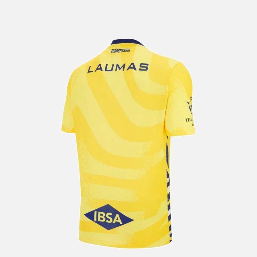 Zebre Parma 2025/26 Junior uitwedstrijd replica overhemd Zebre Parma 2025/26 Junior uitwedstrijd replica overhemd