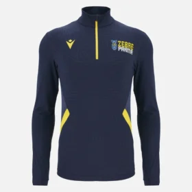Zebre Parma 2025/26 Trainingssweatshirt met 1/4 rits voor volwassenen
